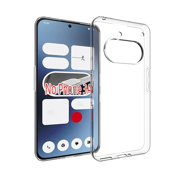 Nothing Phone 3A 用の スマホケース nothing phone (3a) 用の カバー TPU 超薄型 全面保護 ケース ソフト