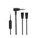 単結晶銅 Sennheiser ゼンハイザーIE80 IE80s IE8 IE8i 対応 交換用 リケーブル 【プラグ 3.5mm 4極 バランス マイク付き】 iPhone/Android/PCなどに対応 アップグレード・ケーブル ヘッドフォン