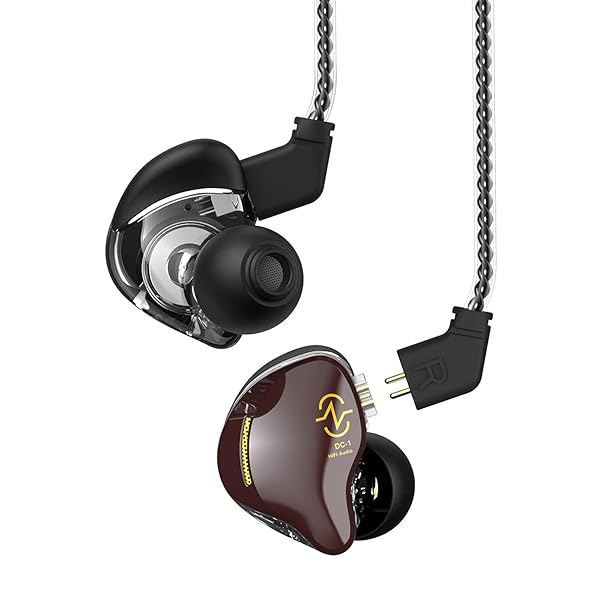 インイヤーモニター カナル型 CCZ Coffee Bean 珈琲豆 10mm二重磁気1DD 有線イヤホン 2pin着脱式 リケ..