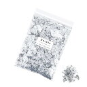 金箔 ヘア用 成人式 金箔フレーク 銀箔 金箔シート 髪 用 金箔 髪飾り ネイル用 手芸 絵画 装飾用 レジン用 結婚式 5g シルバー