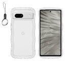 Google Pixel 7A ケース クリア ウェーブ ピクセル 7a ソフト TPU うねうね 透明 ケース マツと感 人気 韓国 耐衝撃 なみなみ カバー...