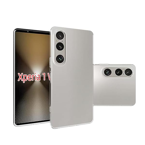 Xperia 1 VII 用の スマホケース Xperia 1 VII 用の カバー TPU 超薄型 全面保護 ケース ソフト ケース