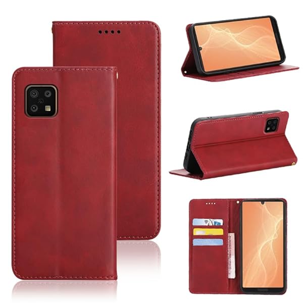 に適用するAQUOS sense6 SH-54B SHG05 SH-M19 / AQUOS sense 6s SHG07 ケース 手帳型 じゅんしょく 高級PU...