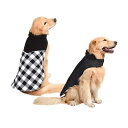 犬服 ペット 秋冬綿服 小型犬 中型犬 大型犬 向け リバーシブル ダウン風 ベスト ジッパー穴付き 袖なし マジックテープ着脱簡単 コート ジャケット 洋服 ...