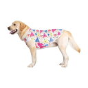 犬 服 夏 ひんやり クールベスト シャツ メッシュ タンクトップ 接触冷感 薄手 涼しい 通気性 伸縮性 動きやすい 大型犬 柴犬 犬服 ドッグウェア 日焼き防ぐ 脱毛保護 着脱簡単 大型 犬の服 春夏 丸首 袖なし 暑さ対策 虫よけ お出掛け お