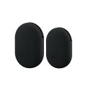 収納ポーチ イヤホンポーチEarPods, Jabra Sport Pace, BlueBuds X 等用 シリコーン製 小物整理 携帯用 持ち運びに便利 片手で使える (2個セットM+S)