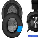 イヤーパッド Sport 互換性 パッド ロジクール Logitech G Pro, G Pro X, G433, G233, G Pro X 2 ヘッドホンに対応 パッド イヤー/イヤーカップ (冷却ジェル/極太 ブラック)