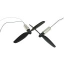 RC モデル航空機 820 3.7v 43800RPM ミニ ヘリコプター コアレス モータ小さなプロペラ 2 PCS の電気モーターします