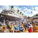 1000ピース ジグソーパズル タイタニック号 パズル アニメ 港町 港口 パズル 映画 絵画 生活(50x70cm)