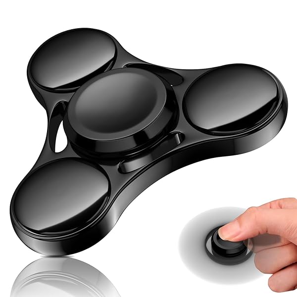 ハンドスピナー ストレス解消 グッズ よく回る ハンド スピナー かっこいいアルミ...