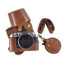 Nikonミラーレス一眼カメラZ fc ケース zfc ケース 28mm/16-50mmレンズ対応 zfc カメラケース ストラップ付き カメラ保護ケース バッ...