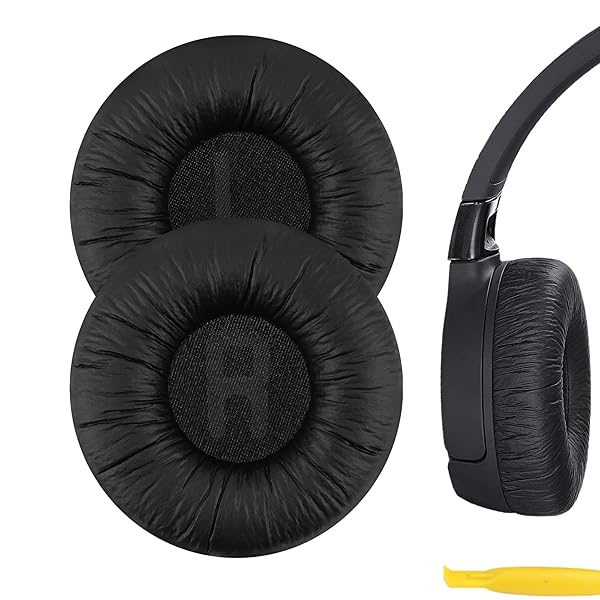 イヤーパッド QuickFit 互換性 パッド ジェイビーエル JBL JR300, JR300BT, T450BT, T500BT, Tune 500, Tune 500BT, Tune 510BT, Tune 520 ヘッドホンに対応 パッド イ
