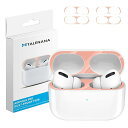 AirPods Pro2 用 ダストガード アップル エアーポッズ プロ2コーティング メタリックプレート ホコリガード 防塵 カバー 保護シール 汚れ防止 シ...