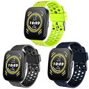 for Amazfit Bip 5バンド, シリコン 交換バンド 通気ベルト Amazfit Bip 5 / Cheetah Pro/Cheetah/GTR 47mm / GTR 2 / GTR 3 / GTR 3 Pro/GTR 4 / GTR 2