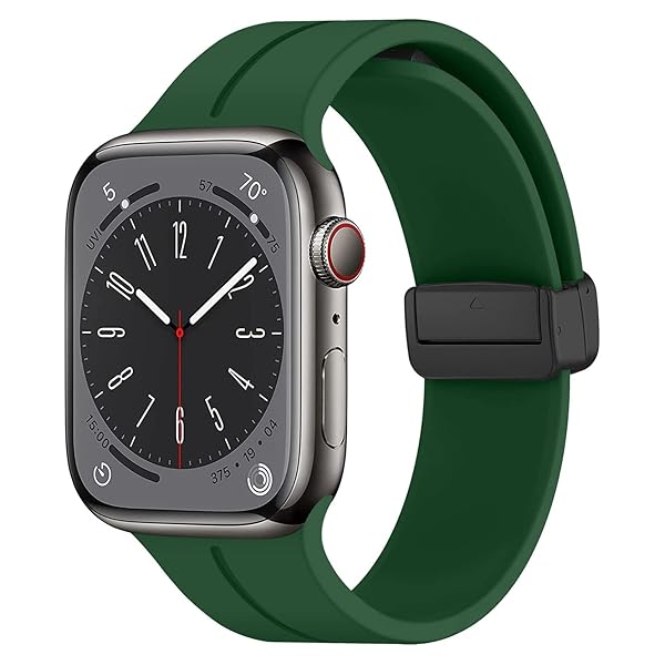 for Apple Watch Х ޥͥå ꥳ49mm/46mm/45mm/44mm/42mm/41mm/40mm åץ륦...