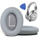 Bose QC 35(QuietComfort 35)/Quiet Comfort 35 II (QC35 ii)に対応した交換用イヤーパッドクッション by 、ヘッドホン耳カバー、高密度メモリコットン、ソフトレザー、適応型ノイズアイソレーションヘ