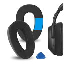 イヤーパッド Sport 互換性 パッド ゼンハイザー Sennheiser PXC 550 PXC 550-II Wireless MB 660 Series ヘッドホンに対応 パッド イヤー/イヤーカップ 冷却ジェル (ブラック)