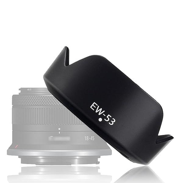 EW-53 ߴۥΥ EW-53 󥺥աɸߴ Canon RF-S 18-45mm f/4.5-6.3 IS STM, Υ EF-M 15-45mm f/3.5-6.3 IS STM б