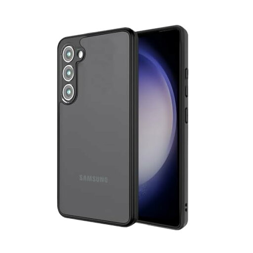 ケース Galaxy S23 FE 用 ケース ギャラクシー S23 FE カバー 半透明上品感 マット感 耐衝撃 画面保護 レンズ保護 米軍MIL規格 滑り止め 指紋防止 黄変防止 ストラップホール付き ワイヤレス充電対応 スマホケース ブラック ケース Galaxy S23 FE 用 ケース ギャラクシー S23 FE カバー 半透明上品感 マット感 耐衝撃 画面保護 レンズ保護 米軍MIL規格 滑り止め 指紋防止 黄変防止 ストラップホール付き ワイヤレス充電対応 スマホケース ブラック