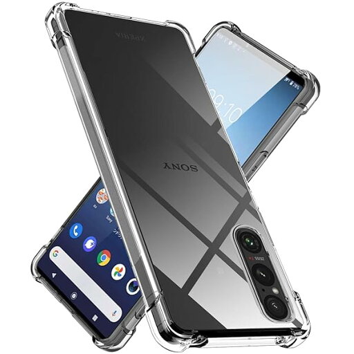 Xperia 1 VI ケースクリア TPU 薄型 軽量 耐衝撃 米軍MIL規格取得 滑り止め 黄変防止 防塵 一体型 人気 携帯カバー(クリア) Xperia 1 VI ケースクリア TPU 薄型 軽量 耐衝撃 米軍MIL規格取得 滑り止め 黄変防止 防塵 一体型 人気 携帯カバー(クリア)