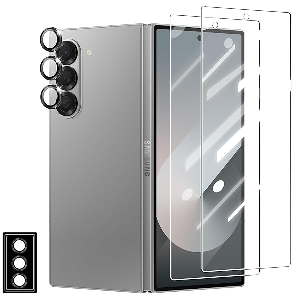 For Galaxy Z Fold6 饹ե*2 + ե*1å 饯Z Fold6 SC-55E ݸե...