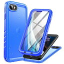 対応 iPhone SE2 / iPhone SE3 / iPhone 8 / iPhone 7 ケース - iPhone SE用 防水ケース「防水防塵/耐衝撃/両面/全面/お風呂/海」 SE用 ケース「第3世代/ストラップ/米軍/カメラ保護/QI充