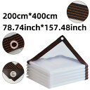 防水透明 PVC ターポリン軽量防水ターポリンカバーターポリン屋外レインコートテントキャンプ用品