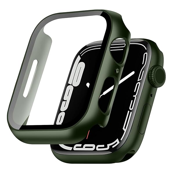 対応 アップルウォッチ カバー Series 11/10 Apple Watch ケース PC素材 Apple Watch カバー ガラスフィ