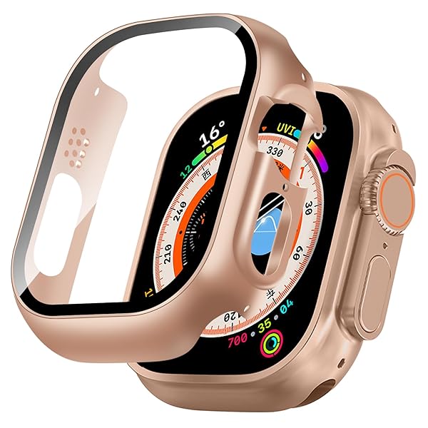 対応 アップルウォッチ カバー Ultra 3/2/1 Apple Watch ケース PC素材 Apple Watch カバー ガラスフィル