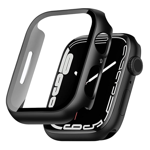 対応 アップルウォッチ カバー Series 11/10 Apple Watch ケース PC素材 Apple Watch カバー ガラスフィ