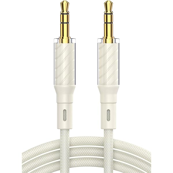 3.5mm オーディオケーブル 1.5m auxケーブル ヘッドホンケーブル オス-オス ステレオミニプラグ ハイレゾ音質 ナイロン編み 高耐久性 ヘッドホン/スピーカー/音響/車/iPhone/iPad/iPod/PCなどに対応