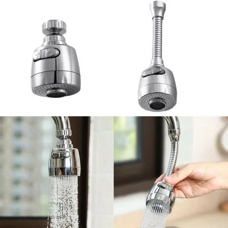 蛇口エクステンダーキッチンシンクエアレータースイベル蛇口エアレーター2スプレーモード調整蛇口キッチンバスルームアクセサリー