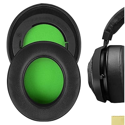 イヤーパッド QuickFit 互換性 パッド レイザー Razer Kraken Pro V2, 7.1 V2, 7.1 Chroma V2, Kraken Pro V2 Pewdiepie/Stormtrooper Edition ヘッドホンに対