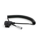 D-Tap 電源ケーブル BMPCC 4K Blackmagic Pocket 4K ゴールドマウント Vマウント バッテリー Coiled Cable (Co...