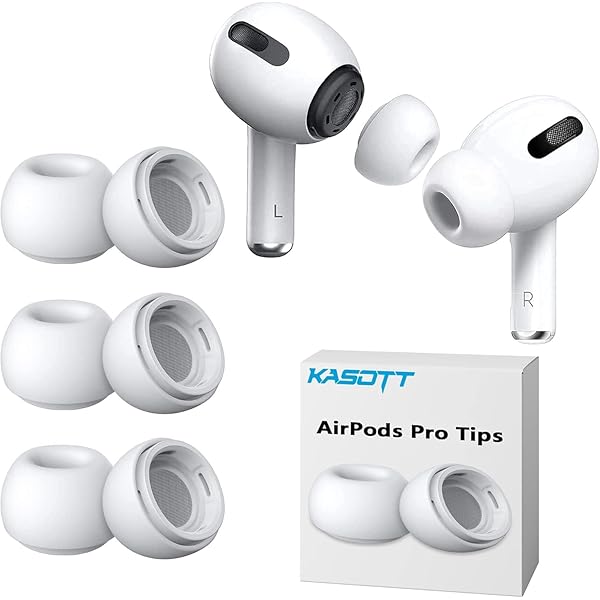 AirPods Pro イヤーピース シリコンイヤーチップ 遮音性 滑り止め 柔らかい 耳垢ガード フィット感 脱..