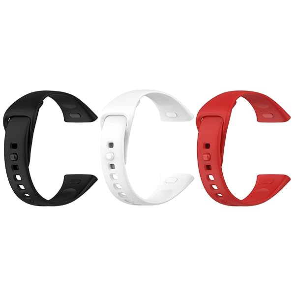 Redmi Watch 3用バンド 交換バンド 3色セット ベルト シリコン 替えバンド 交換ベルト アクセサリー (..