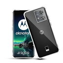 Motorola Edge 40 Neo ケース クリア 黄ばみにくい 耐黄変 四隅强化保護 落下防止 耐衝撃 For motorola edge 40 neo カバー TPUカバー [Qi無線ワイヤレス充電/傷つけ防止/滑り止め/指紋防止/撥水撥油