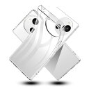 AQUOS R9 (SH-51E) ケース 黄ばみにくい 耐黄変 落下防止 耐衝撃 AQUOS R9 ケースクリア Qi無線ワイヤレス充電/傷つけ防止/滑り止め SH-51E SH-M28 透明 保護カバー スマホケース-Clear