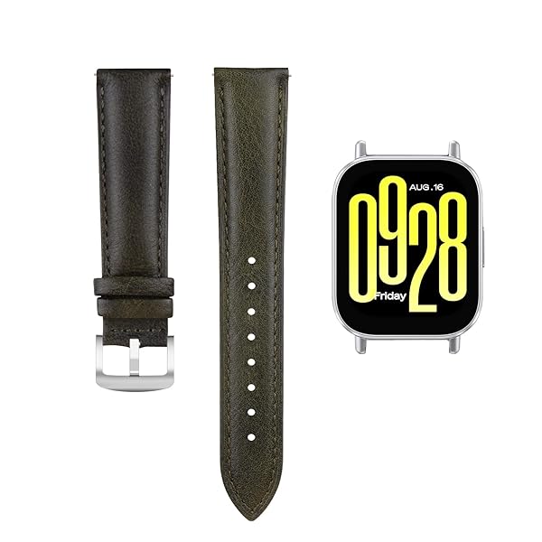 レザーバンド 用の Xiaomi Redmi Watch 5 Active/Xiaomi Redmi Watch 5 Lite/Xiaomi Watch S4 Sport/Watch S3/Watch 2/Watch