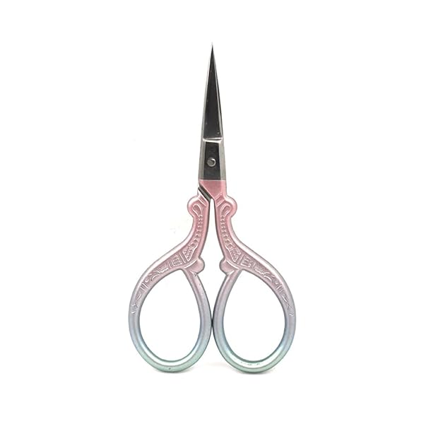 刺繍ハサミ 縫製はさみ 糸きりハサミ 小さい手芸はさみ ステンレス製 良い切れ味 DIY 裁縫ツ