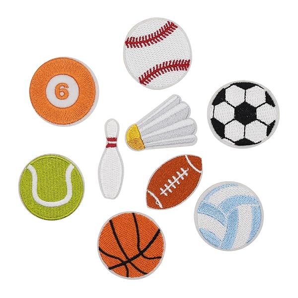 ワッペン ノンアイロン 貼るだけ 刺繍シール アップリケ DIY服 スポーツ モチーフ 装飾 男の