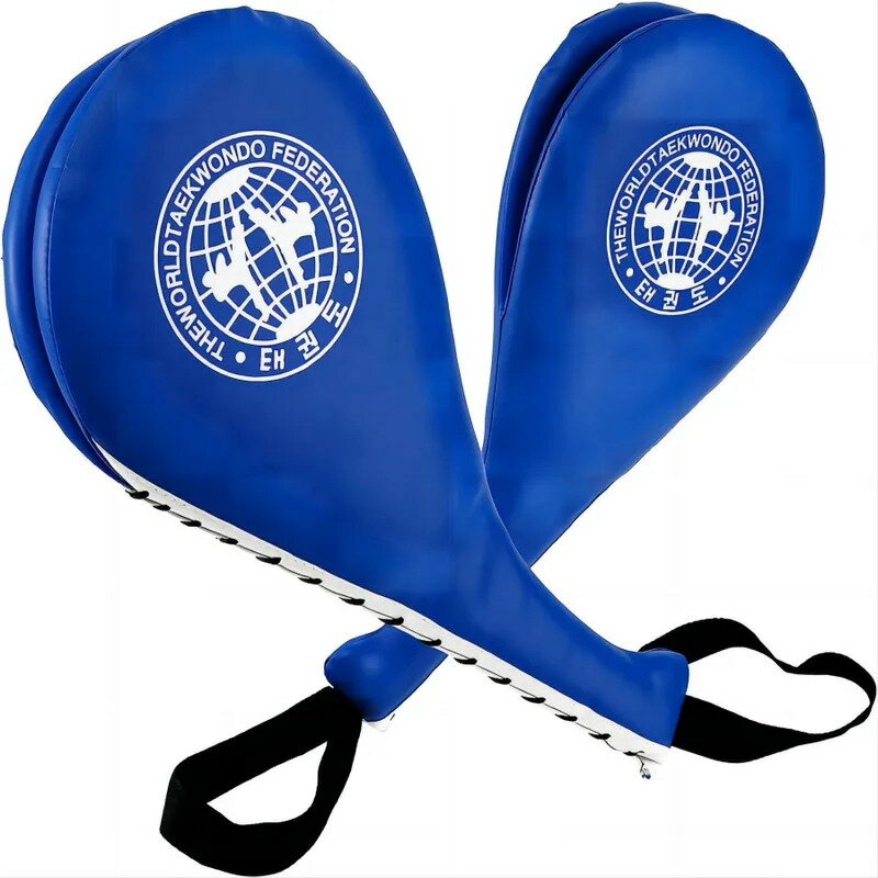 (1 ペア) テコンドーフットターゲットトレーニング機器ボクシングスパーリングサイドキック武道練習用