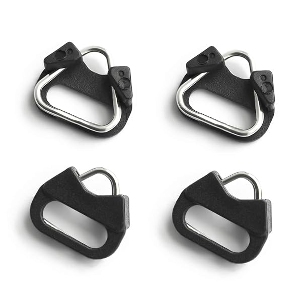 カメラ用三角リング【4個セット】リング保護カバー付き カメラとカメラストラップ接続用 カメラストラップアダプター