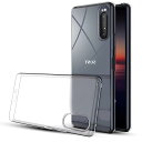 Xperia 5 II ケース 黄ばみにくい 耐黄変 落下防止 耐衝撃 SO-52A/SOG02対応 ケースクリア Qi無線ワイヤレス充電/傷つけ防止/滑り止め エクスペリア 5 II SO-52A/SOG02 透明 保護カバー スマホケース-Cle
