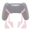 人間工学に基づいた交換バックボタン、ps4コントローラーDawnリマップキットに対応用K1 K2 K3 K4パドル(リマップキットのみ対応!)【桜ピンク】