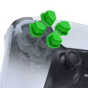 ps5コントローラー対応 人間工学に基づいた分割十字キーボタン(SDP)、ps5 BDM-010/020/030/040/050用独立方向ボタン、ps4全モデルコントローラー対応分割十字キーボタン - コントローラー別売【グリーン】