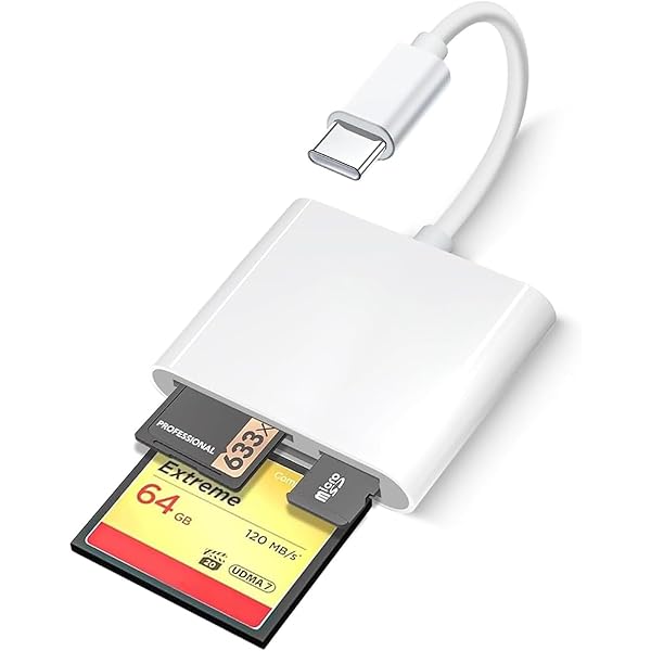 【2024業界新登場】 SDカードリーダー カードリーダー USB-C ポータブルカードリーダー メモリカードリーダー タイプc スマホ タブレットパソコン などの機器に適用 設定不要 写真 ビデオ 高速転送 USB Type-C iPhone 1