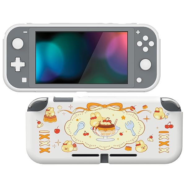 Switch Liteに対応するカスタム保護ケース（ソフト）、Switch Liteに対応用ケースカバー（ソフト）、スイッチライト用保護カバー【プリンラビット】