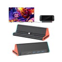 Switch 2 ドック 【2025年新登場】 互換 TVドック 充電スタンド スイッチ2 ドック 直接にTV出力 切り替え ドック多機能 放熱対策 過電流保護 小型 4K1080p対応 Type-C USB3.0ポート付 HDMI2.0変換 携帯用