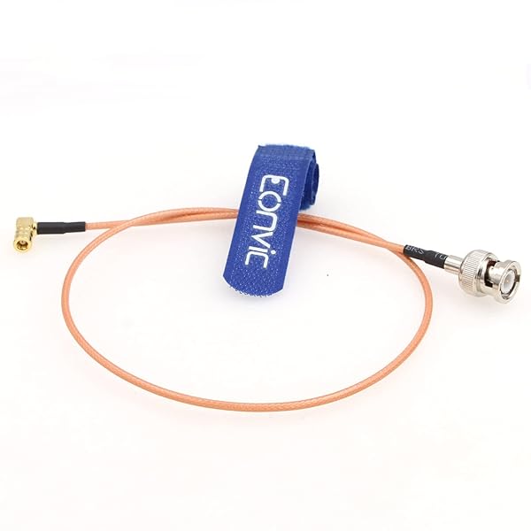 Cables-BNCオス-SMBメス直角RF RG316同軸ピグテール信号ケーブル。